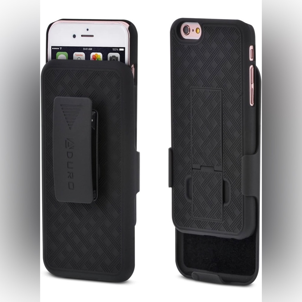 iPhone 8/7/6s/6 Verizon shell and holster phone case NIB